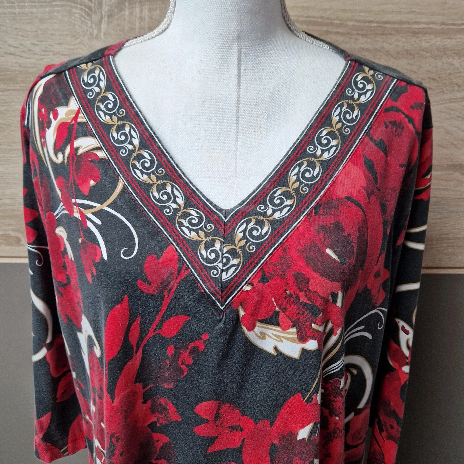 Blusa de manga 3/4. – photo 2